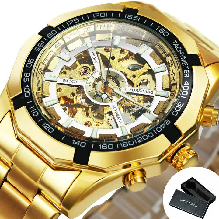 LUXURY STEAMPUNK MECHANICAL WATCH