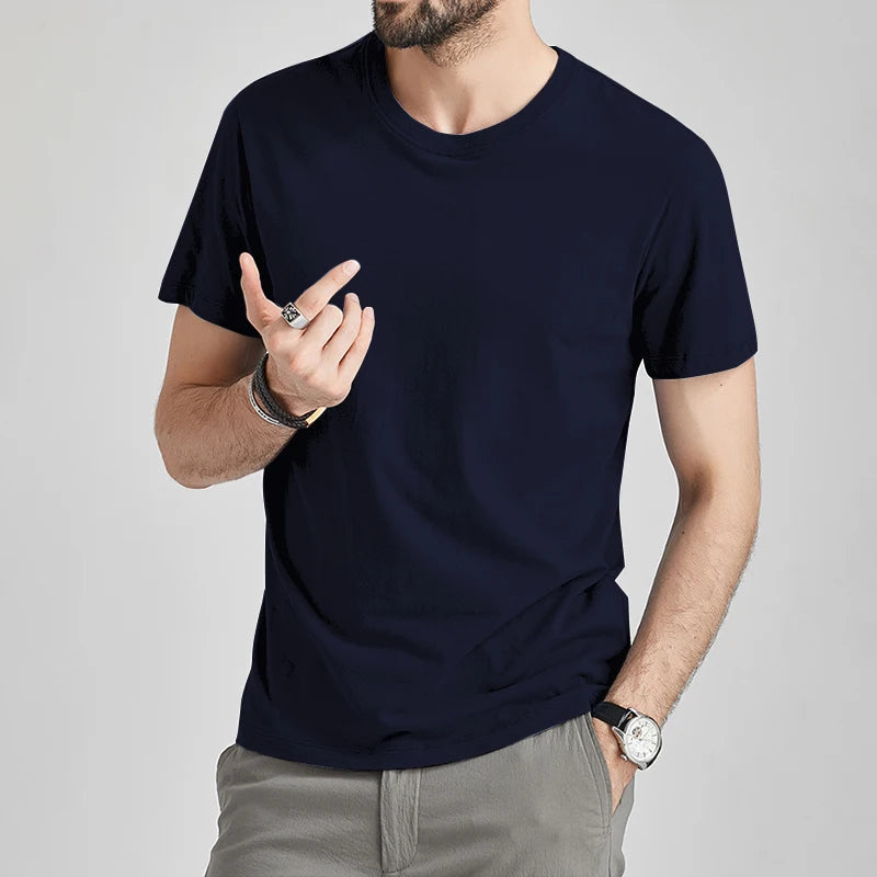 SLIM FIT PLAIN LONG SLEEVE T-SHIRT