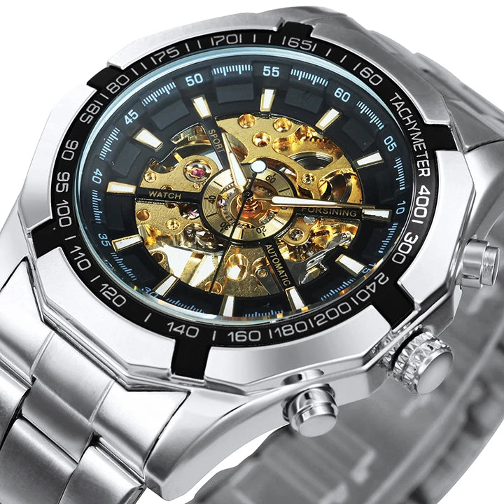 LUXURY STEAMPUNK MECHANICAL WATCH