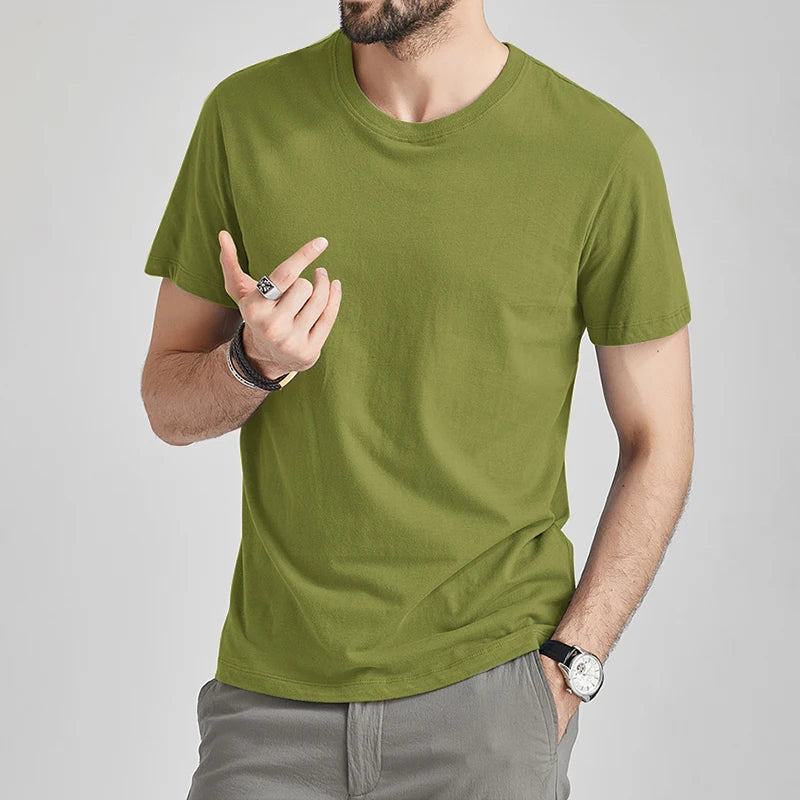 SLIM FIT PLAIN LONG SLEEVE T-SHIRT