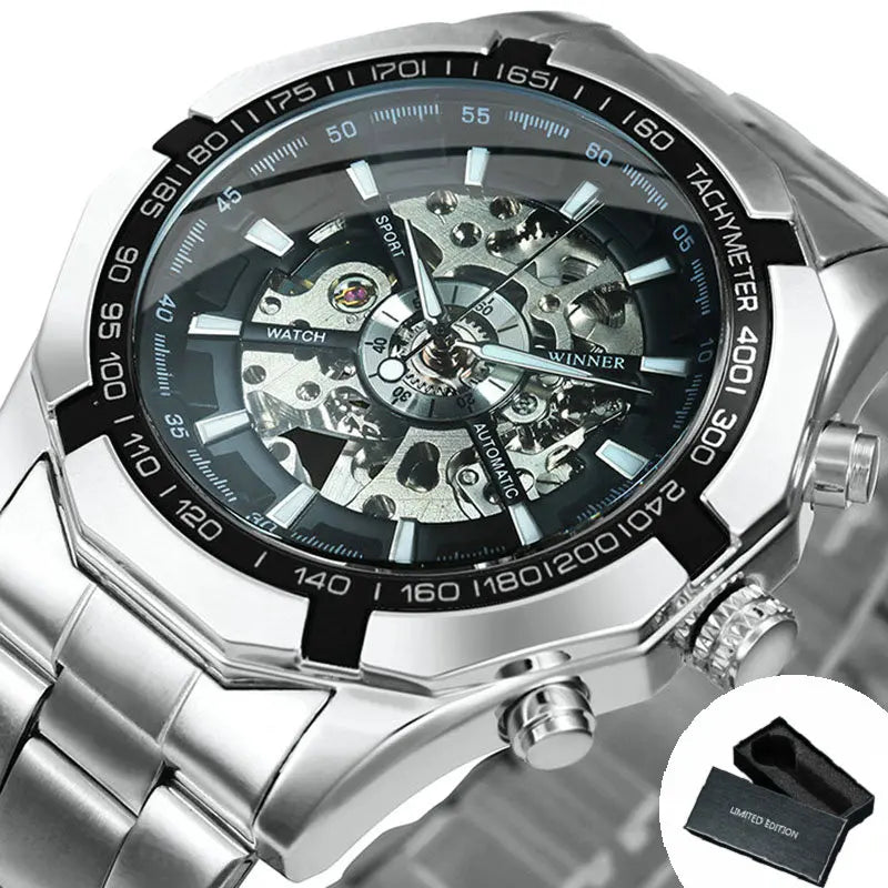 LUXURY STEAMPUNK MECHANICAL WATCH