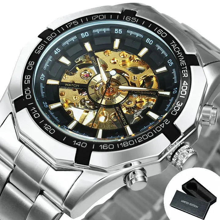 LUXURY STEAMPUNK MECHANICAL WATCH