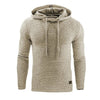 CASUAL KNITTED FLEECE HOODIE