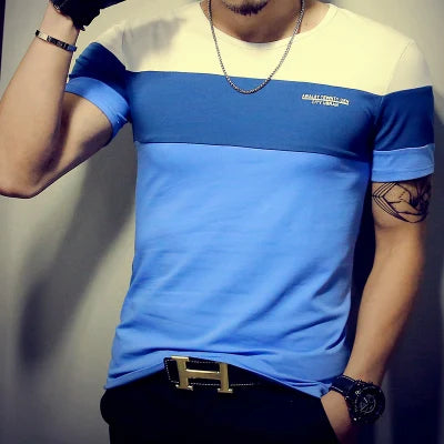 CASUAL PATCHWORK T-SHIRT