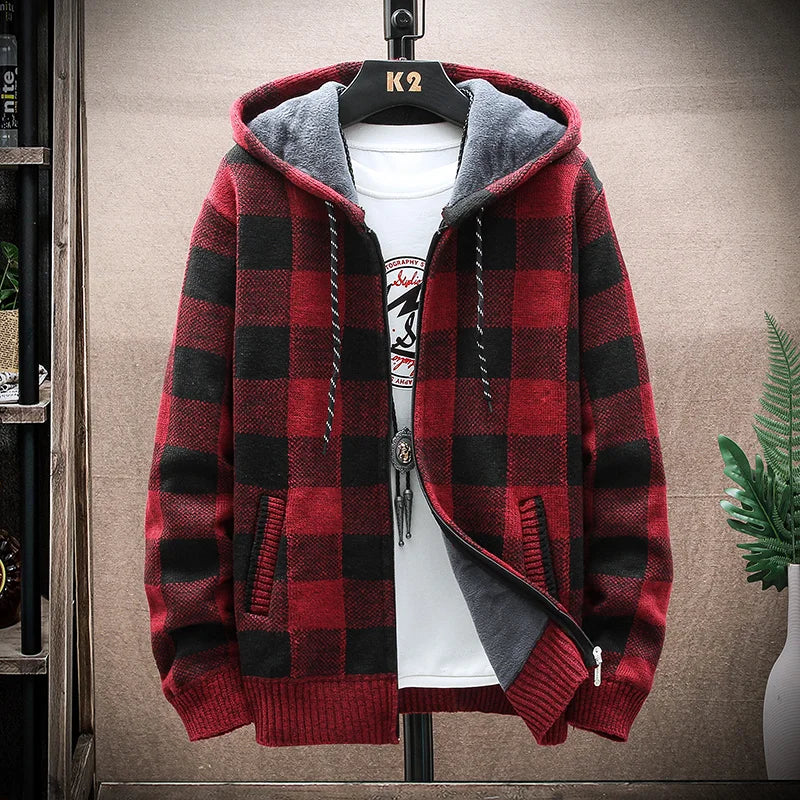 QUILTED PLAID JACKET