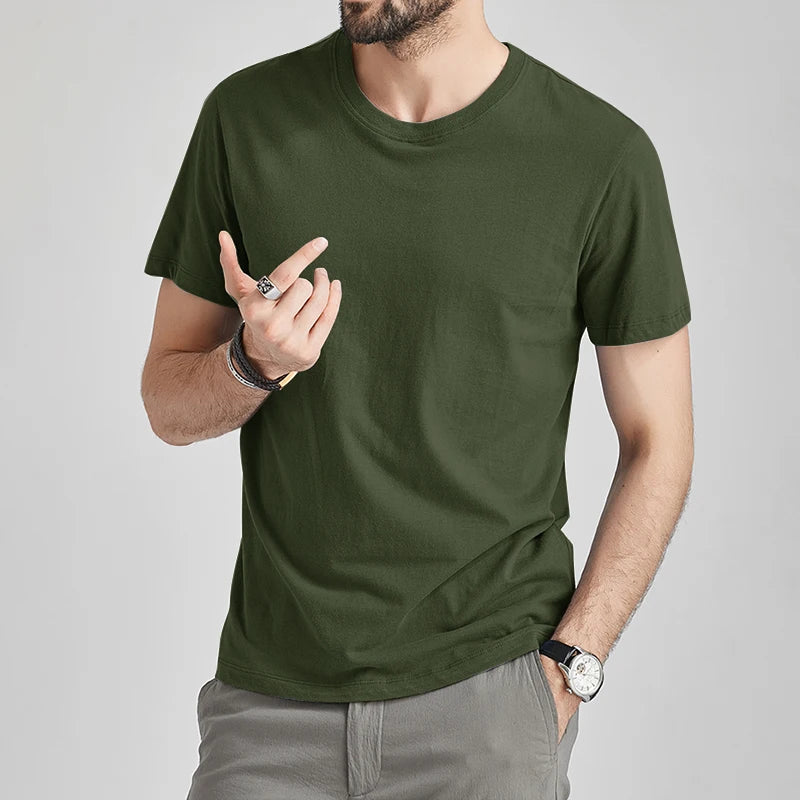 SLIM FIT PLAIN LONG SLEEVE T-SHIRT