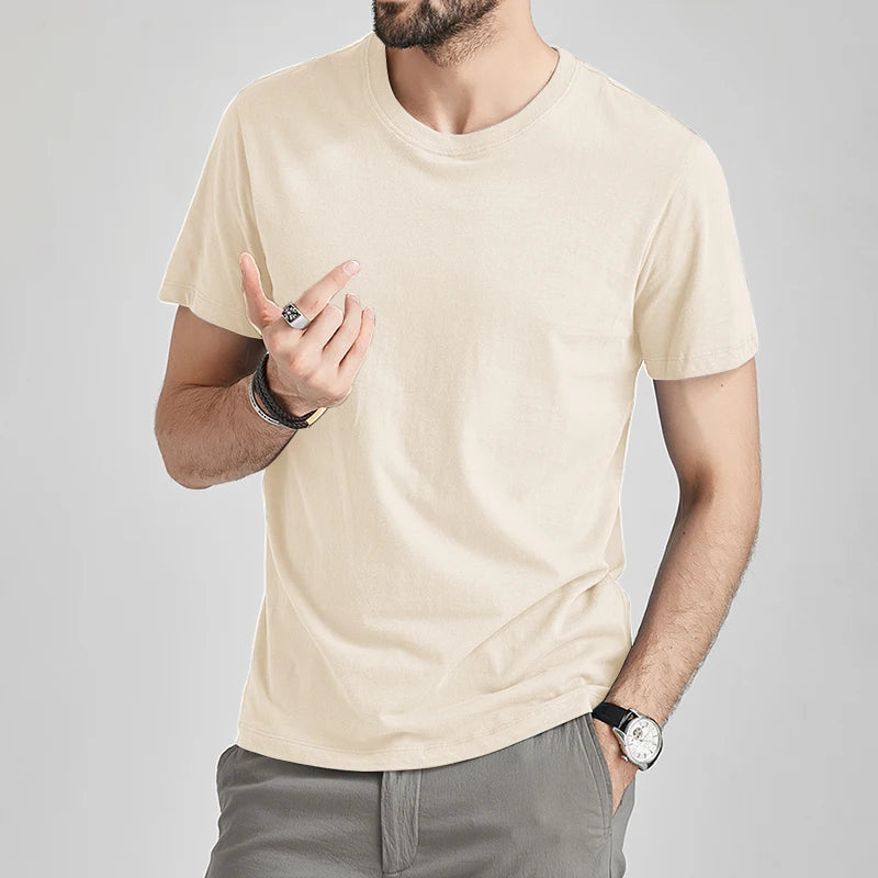 SLIM FIT PLAIN LONG SLEEVE T-SHIRT