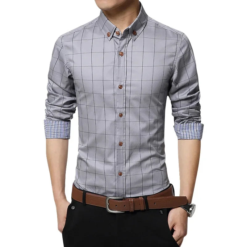 PLAID COTTON SHIRT