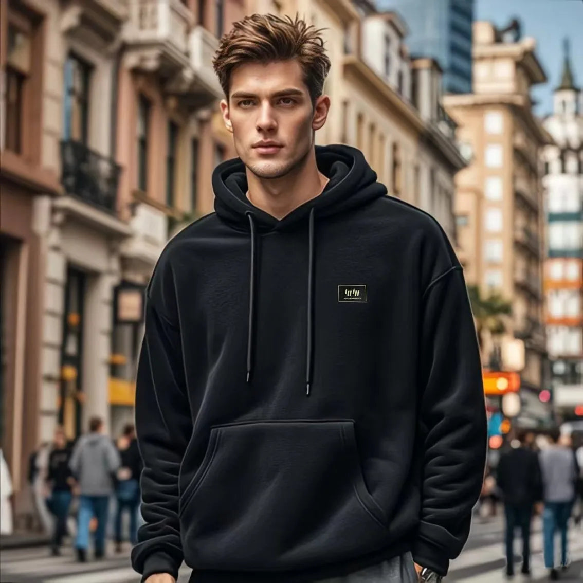 WARM FLEECE SWEATSHIRT
