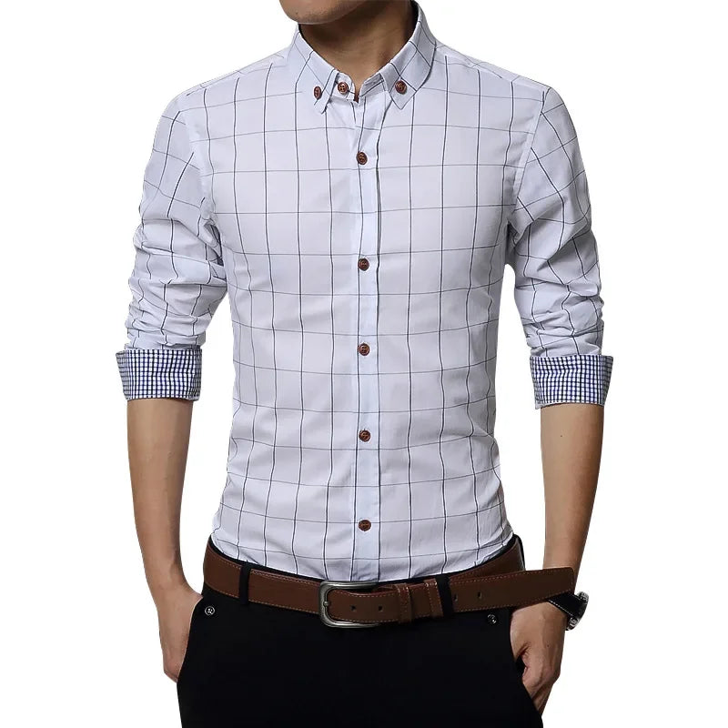 PLAID COTTON SHIRT