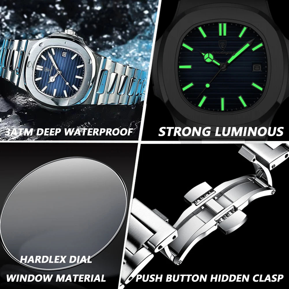 CHRONOGRAPH ANALOG LUMINOUS WATCH