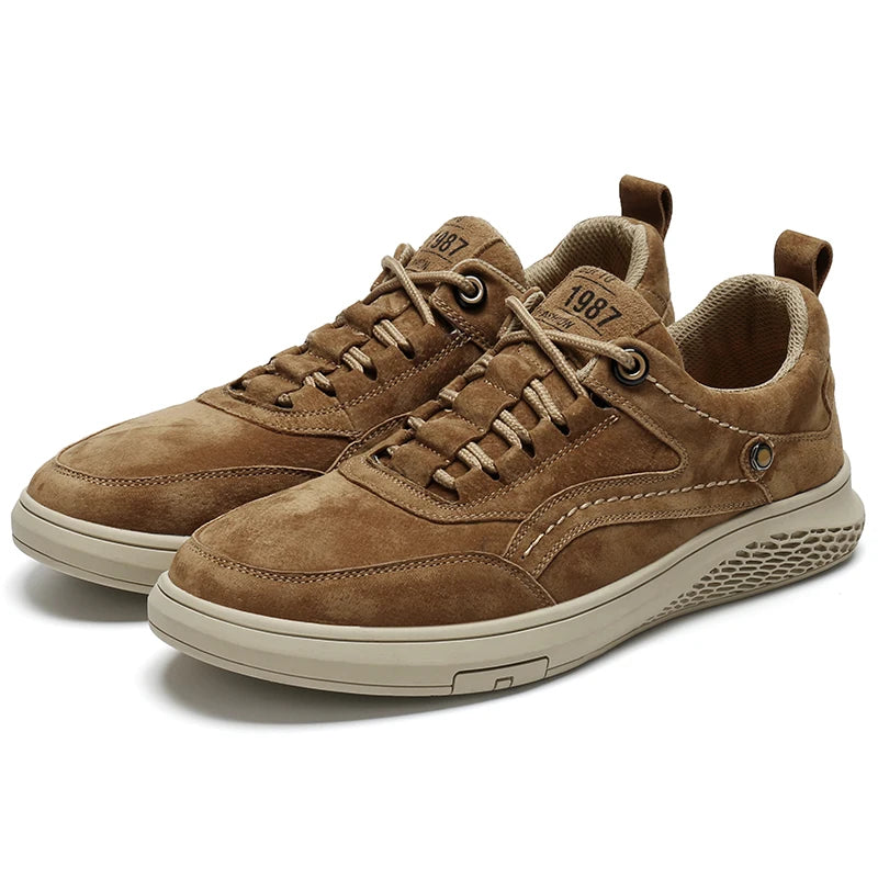 BREATHABLE LEATHER OUTDOOR SHOES