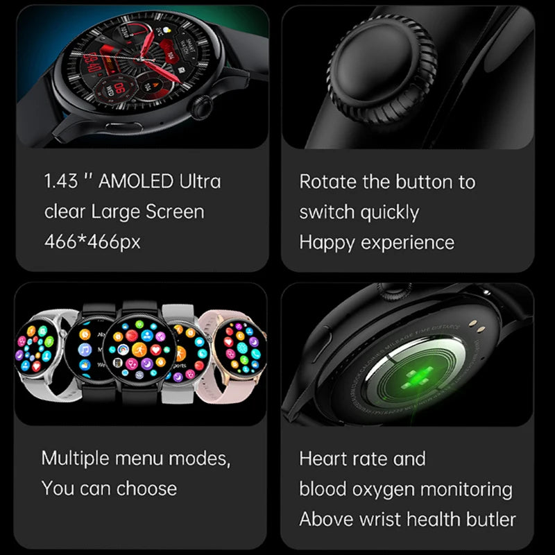 SMARTWATCH WITH HEART MONITOR