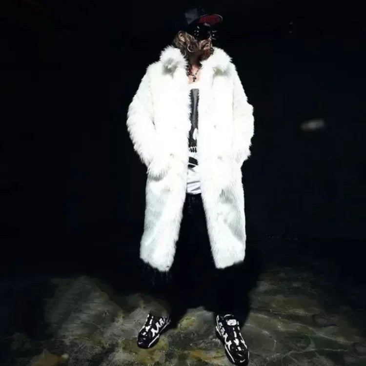 PATCHWORK FUR COAT