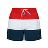 STRIPED SWIMMING TRUNKS
