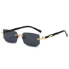 RETRO RIMLESS SUNGLASSES