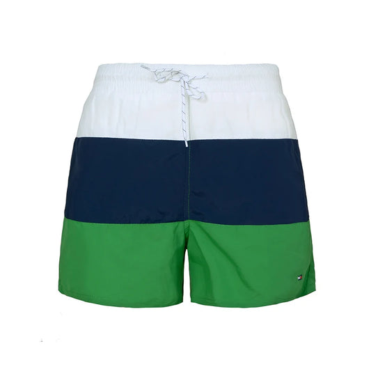 STRIPED SWIMMING TRUNKS