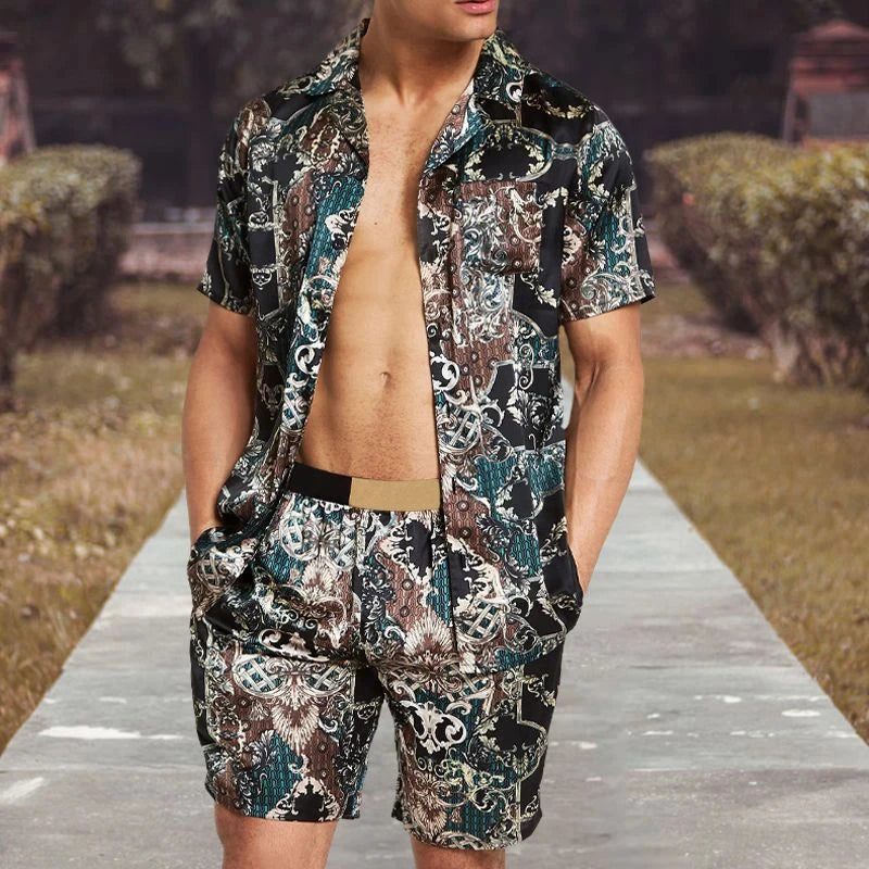 HAWAIIAN PRINT ROMPER