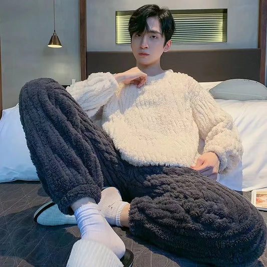 WARM FLANNEL PAJAMAS