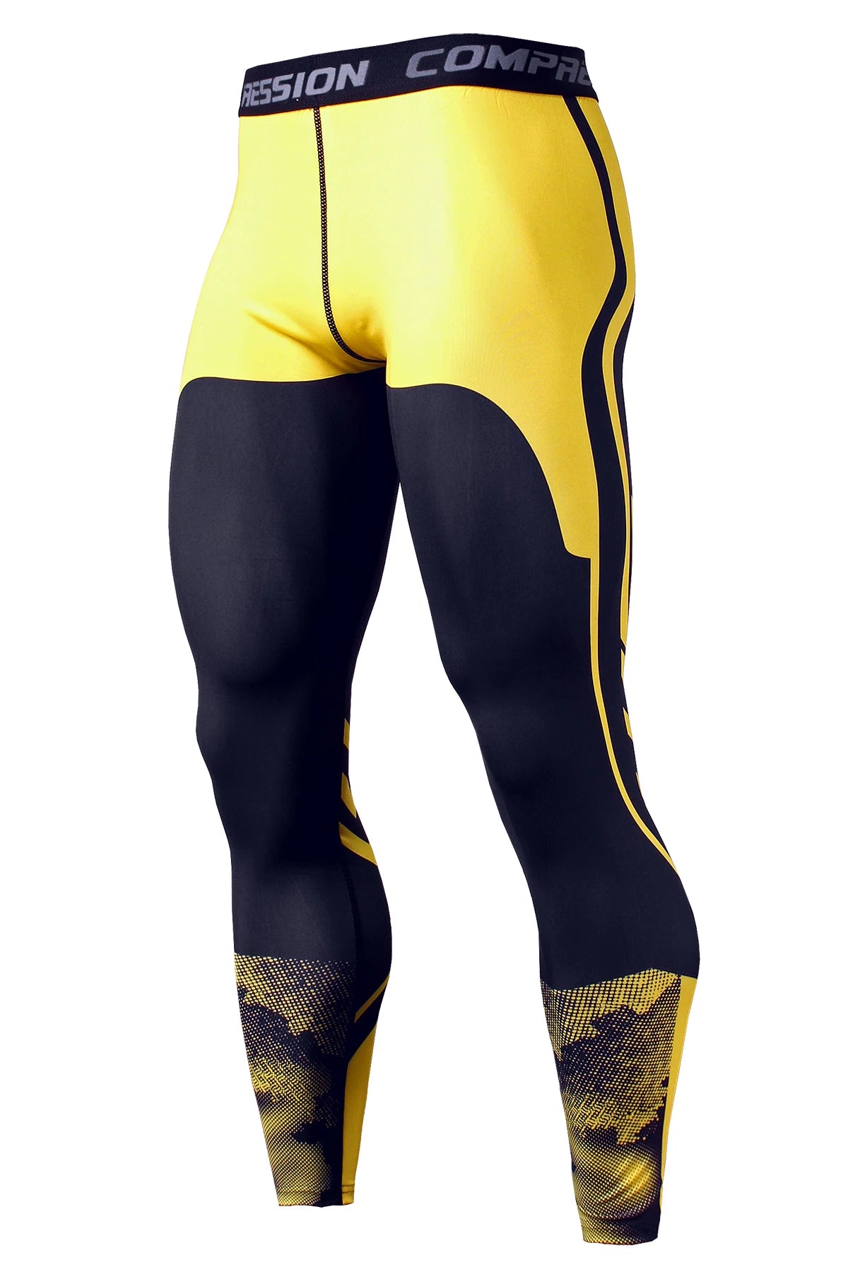 GRADIENT COLOR DRY FIT WORKOUT LEGGINGS