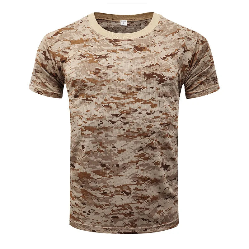 ARMY SHORT SLEEVE FITNESS T-SHIRT