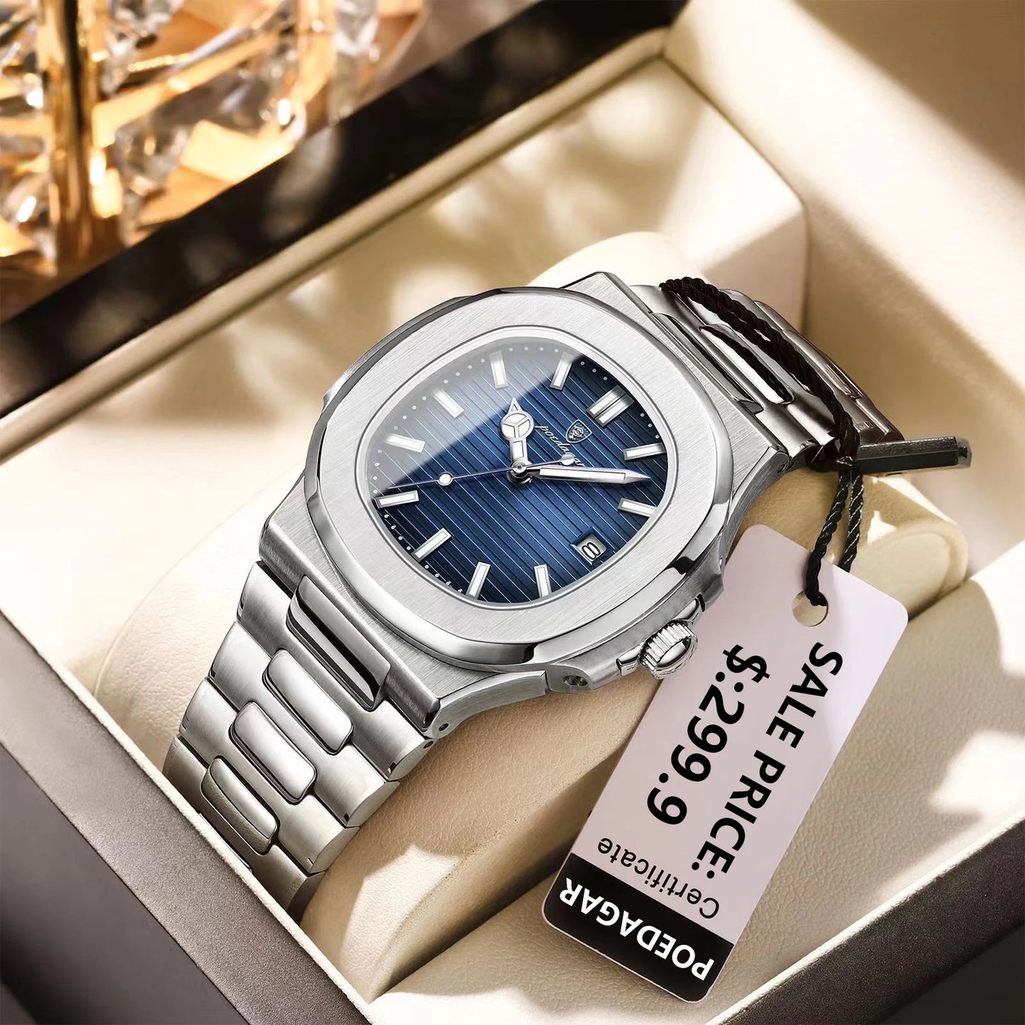 CHRONOGRAPH ANALOG LUMINOUS WATCH