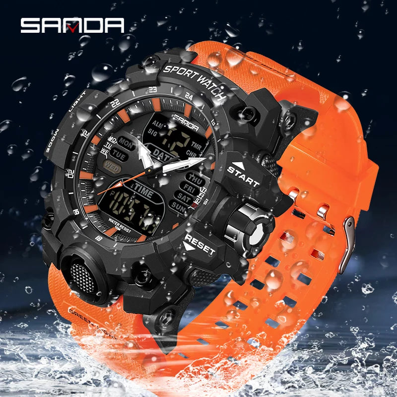 WATERPROOF MILITARY ANALOG WATCH