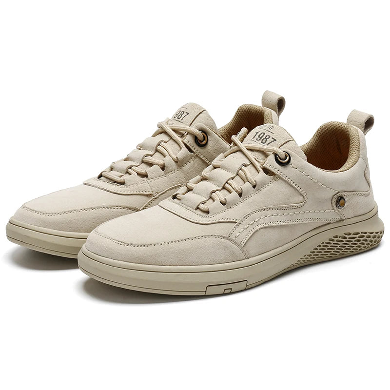 BREATHABLE LEATHER OUTDOOR SHOES