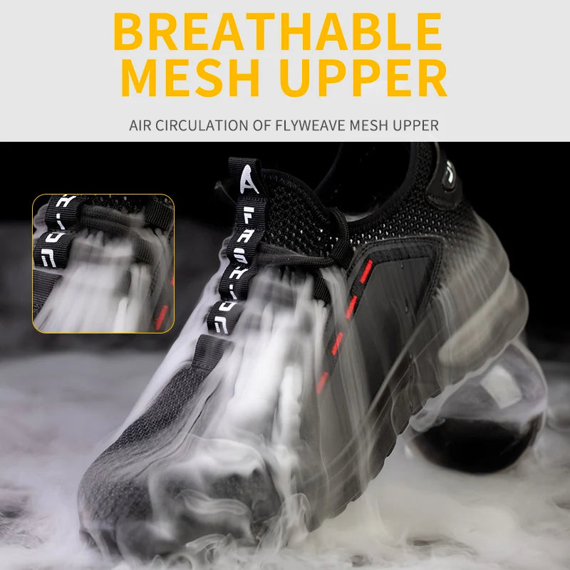 STEEL TOE PUNCTURE PROOF SNEAKERS