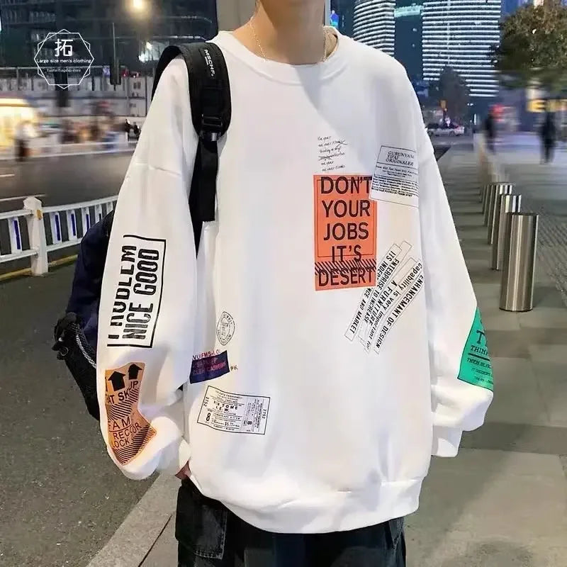LOOSE HIP HOP SWEATSHIRT
