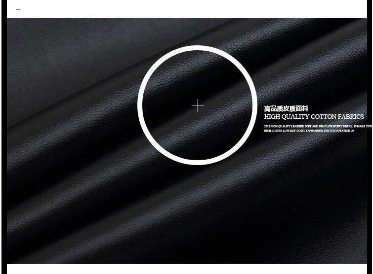 SLIM TIGHT BLACK LEATHER PANTS
