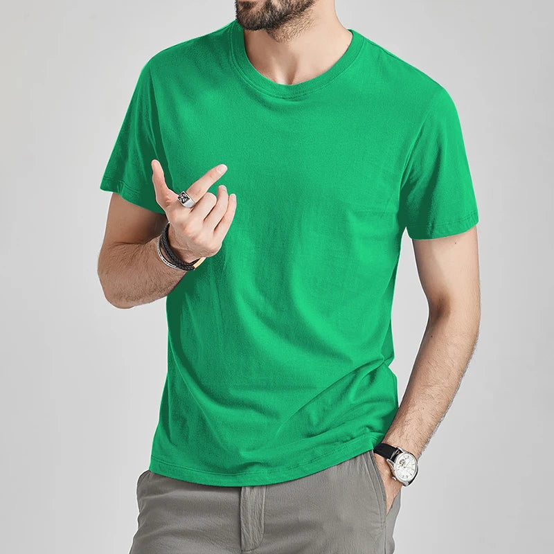 SLIM FIT PLAIN LONG SLEEVE T-SHIRT