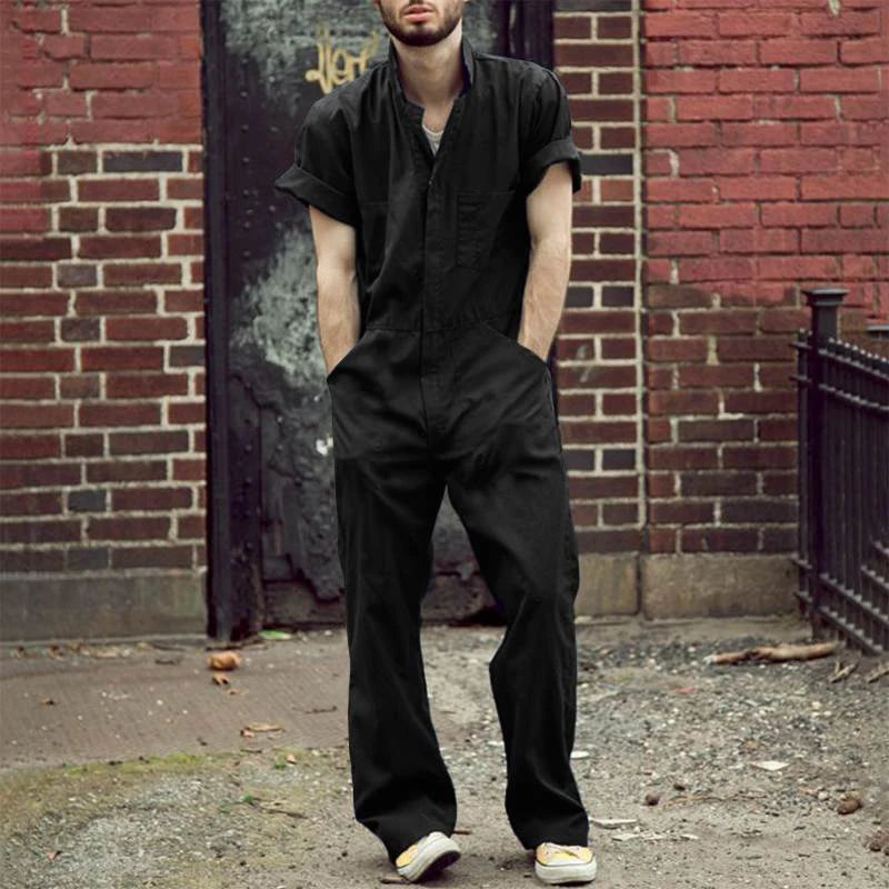CASUAL KHAKI JUMPSUIT