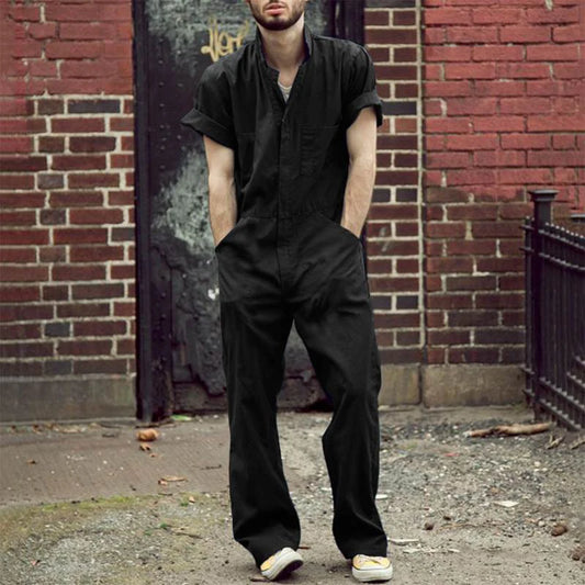 CASUAL KHAKI JUMPSUIT
