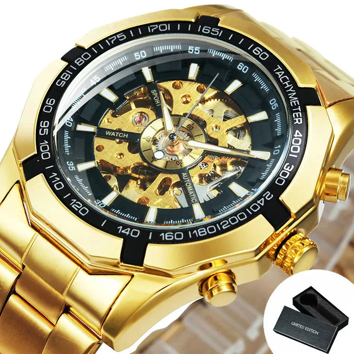 LUXURY STEAMPUNK MECHANICAL WATCH