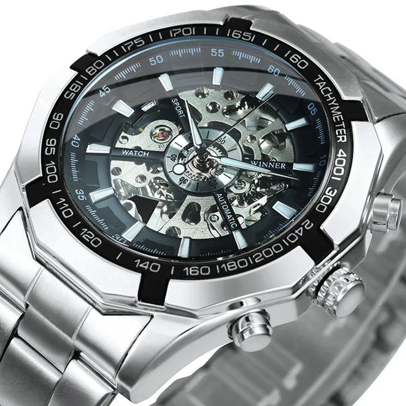 LUXURY STEAMPUNK MECHANICAL WATCH
