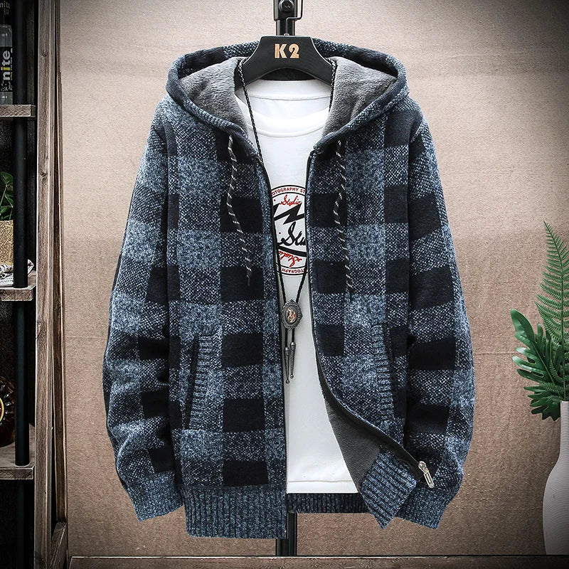 QUILTED PLAID JACKET