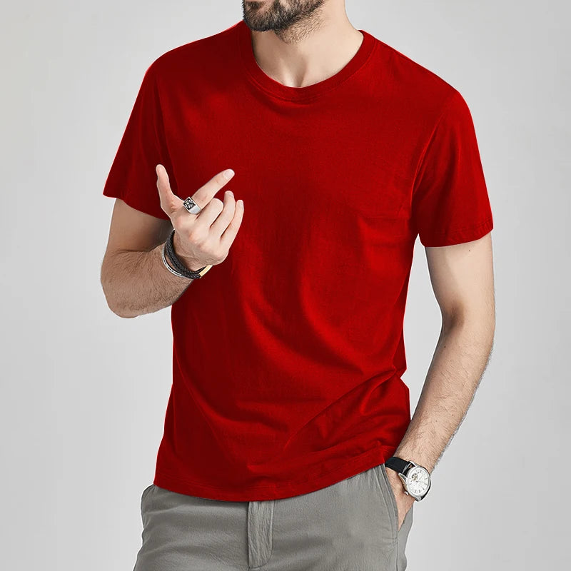 SLIM FIT PLAIN LONG SLEEVE T-SHIRT