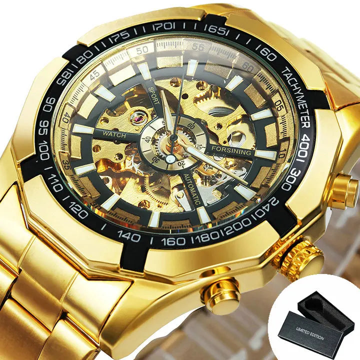 LUXURY STEAMPUNK MECHANICAL WATCH