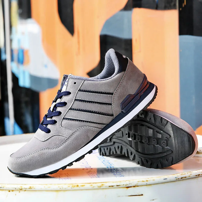 LUXURY BREATHABLE LEATHER SNEAKERS