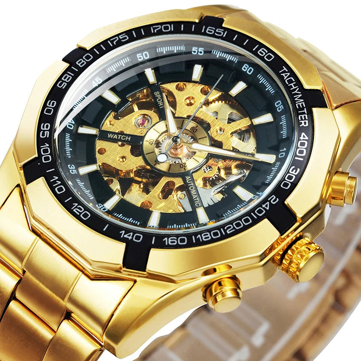 LUXURY STEAMPUNK MECHANICAL WATCH