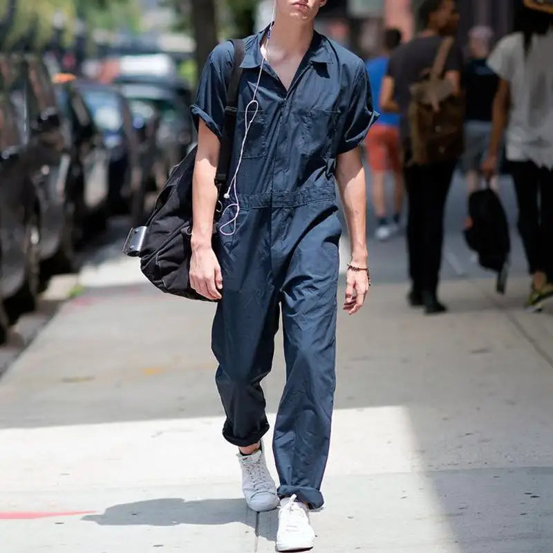 CASUAL KHAKI JUMPSUIT