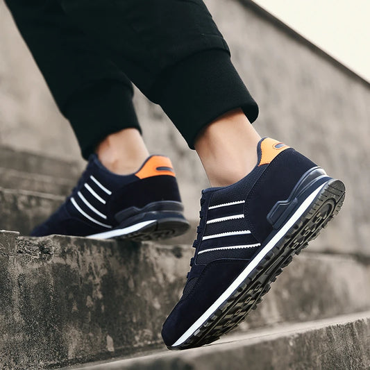 LUXURY BREATHABLE LEATHER SNEAKERS