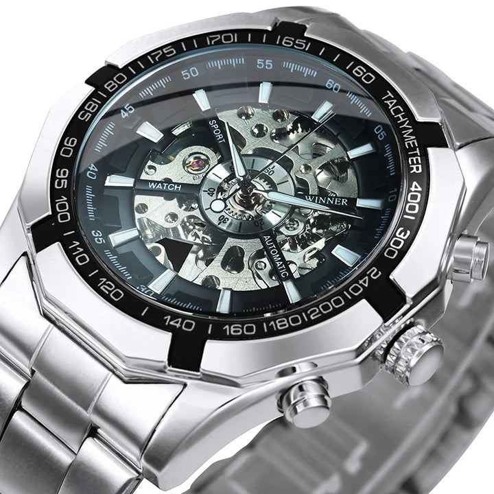 LUXURY STEAMPUNK MECHANICAL WATCH