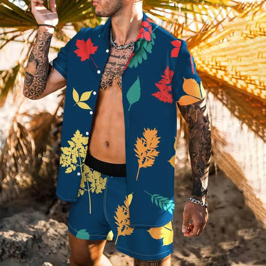 HAWAIIAN PRINT ROMPER