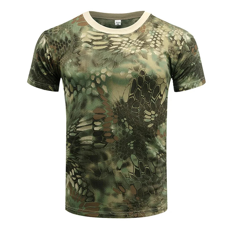 ARMY SHORT SLEEVE FITNESS T-SHIRT