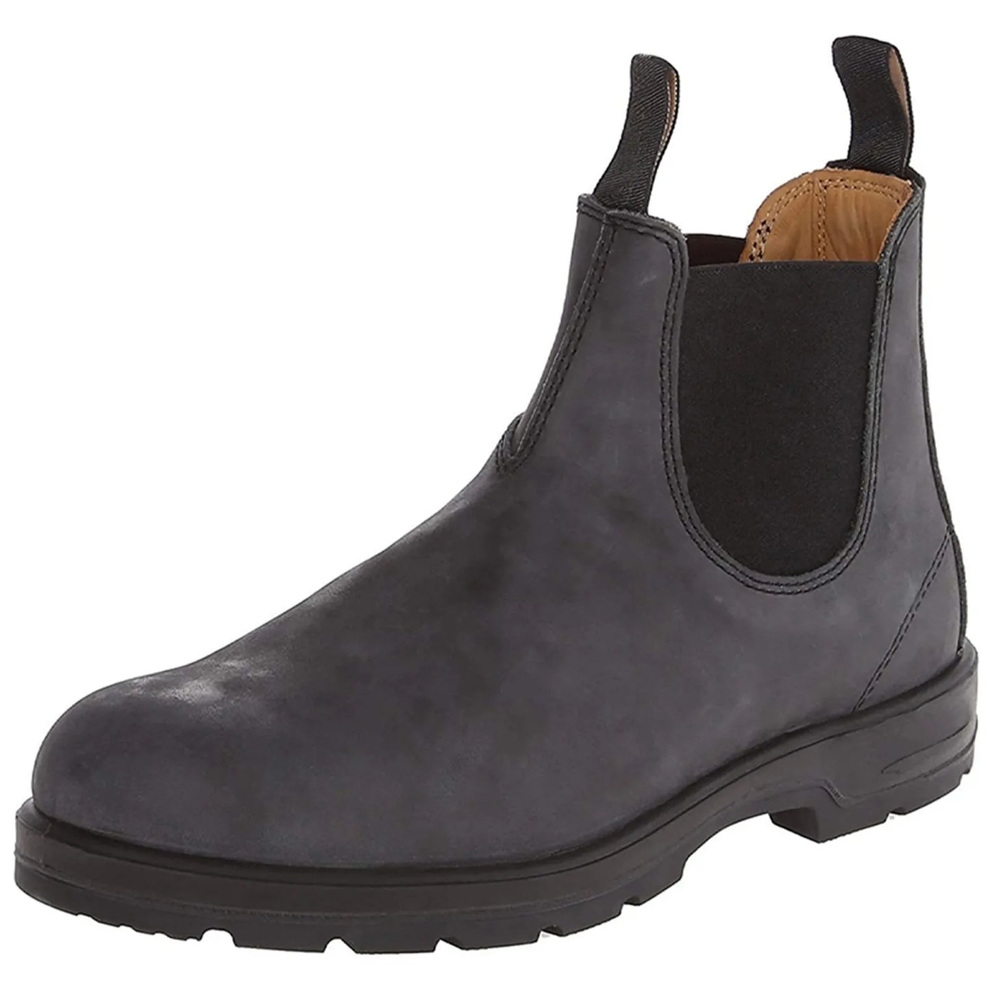 RETRO SLIP ON LEATHER BOOTS