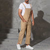 SOLID COLOUR CARGO JUMPSUIT