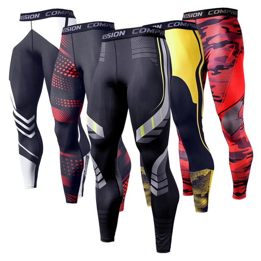 GRADIENT COLOR DRY FIT WORKOUT LEGGINGS