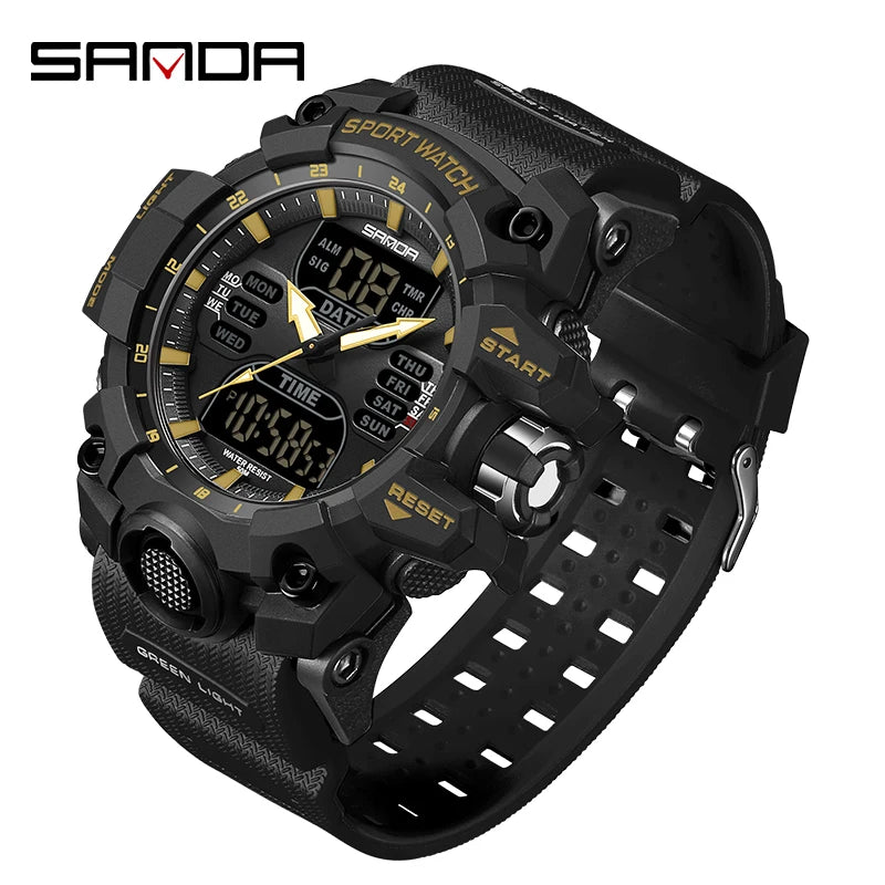 WATERPROOF MILITARY ANALOG WATCH